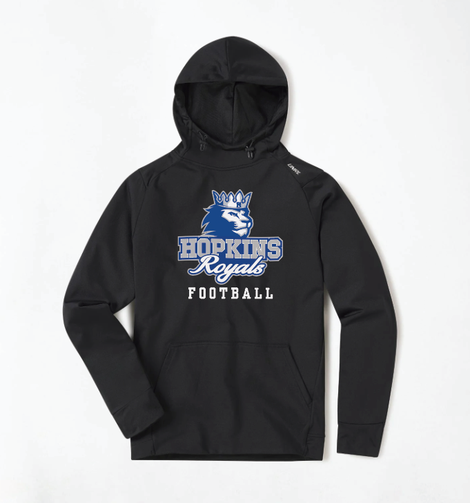 Hopkins Football UNRL™ Crossover Hoodie II - BLACK
