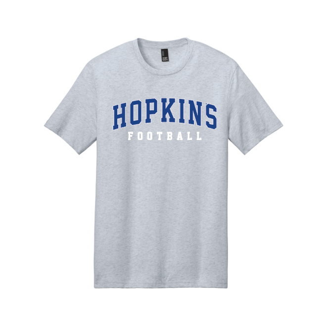 Hopkins Football District® Perfect Weight® Tee - ASH