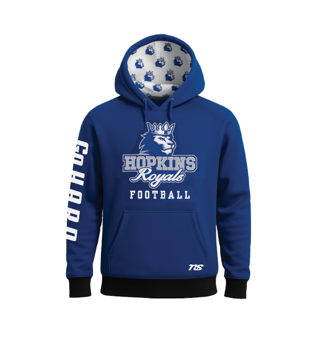 Hopkins Football Sublimated Hoodie