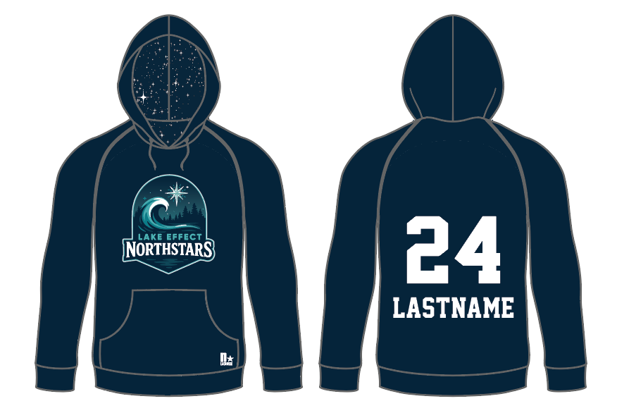 Lake Effect Northstars - Sublimated Hoodie