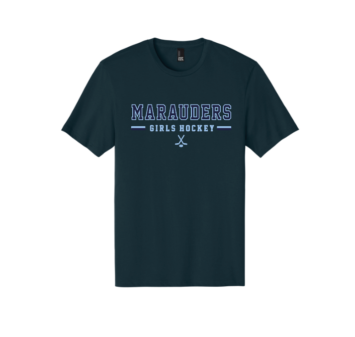 Roseville-Mahtomedi Adult District® Perfect Weight® Tee - NAVY