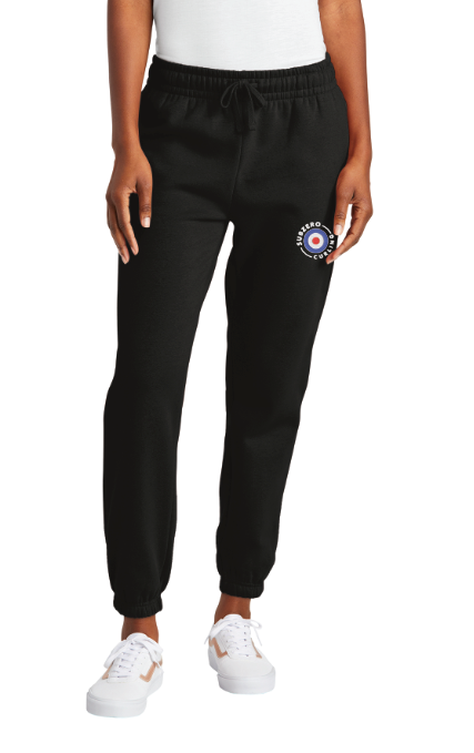 *TEAM APPAREL* Subzero Curling District® V.I.T Fleece Sweatpant - BLACK