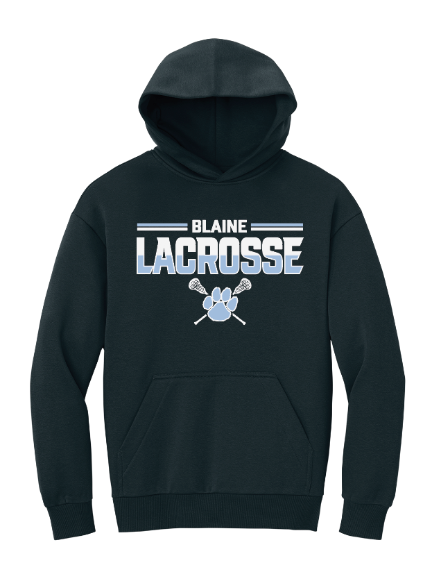 Blaine Lacrosse District® V.I.T.™ Heavyweight Fleece Hoodie - NAVY