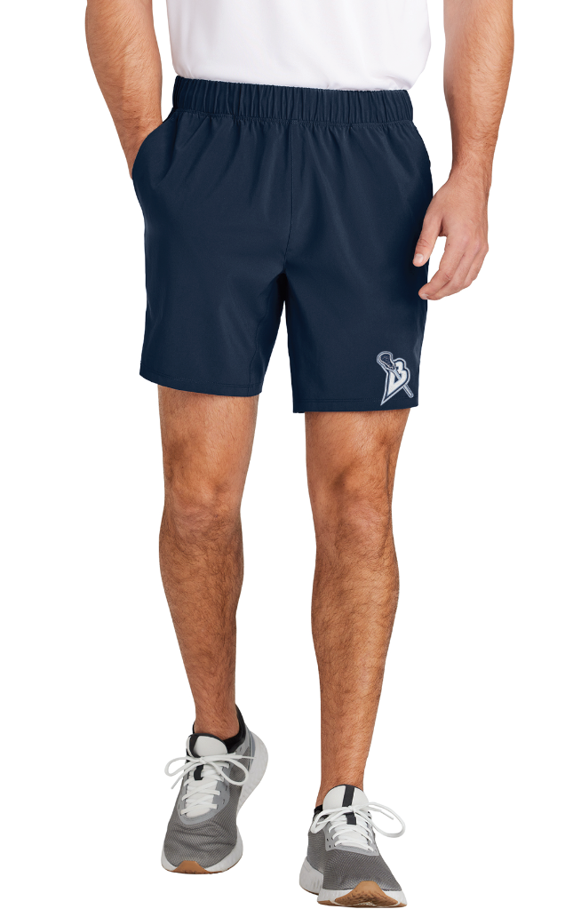 Blaine Lacrosse Sport-Tek® Repeat 7" Short - NAVY