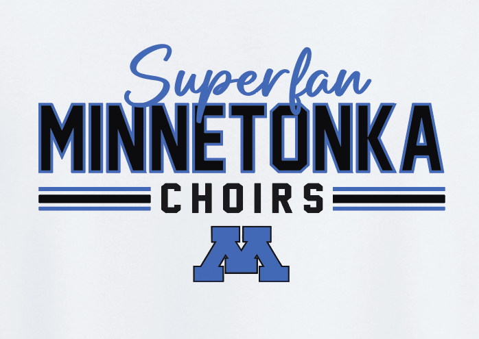 Minnetonka Choirs SUPERFAN TEE - WHITE
