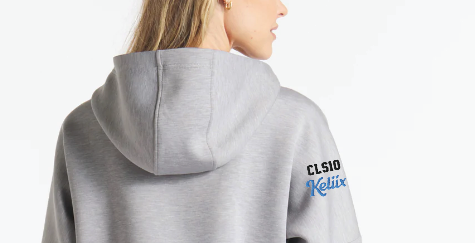 Keliix Soccer Team UNRL™ LuxBreak Oversized Hoodie - HEATHER GREY