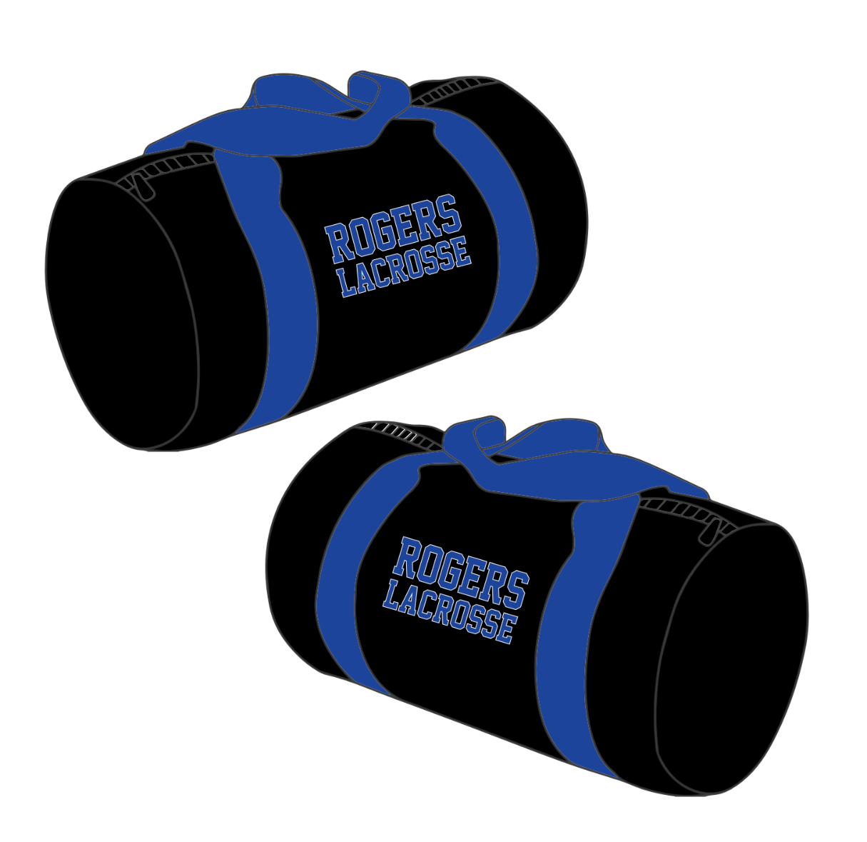 Rogers Lacrosse Canvas Duffle Bag