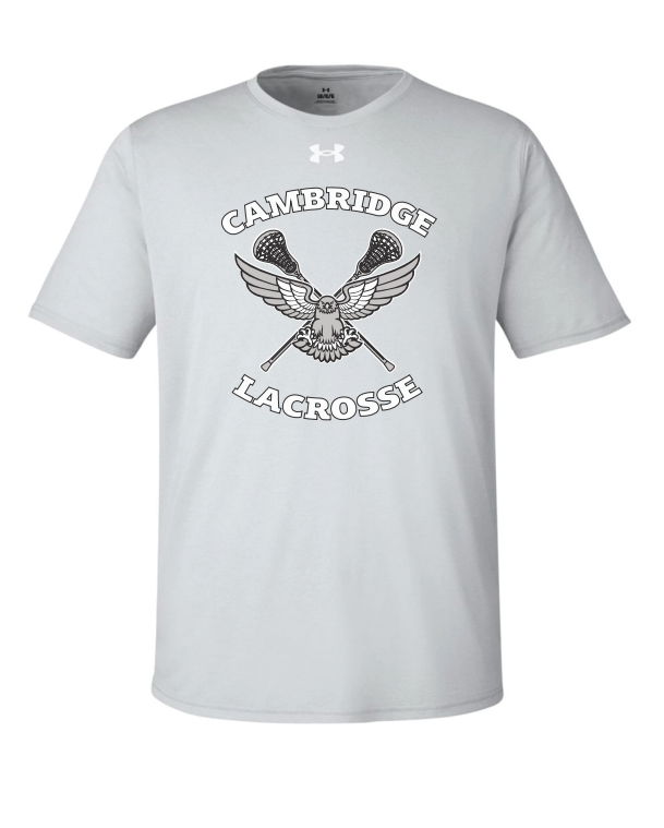 Cambridge Under Armour Men's Team Tech™ T-Shirt - MOD GREY