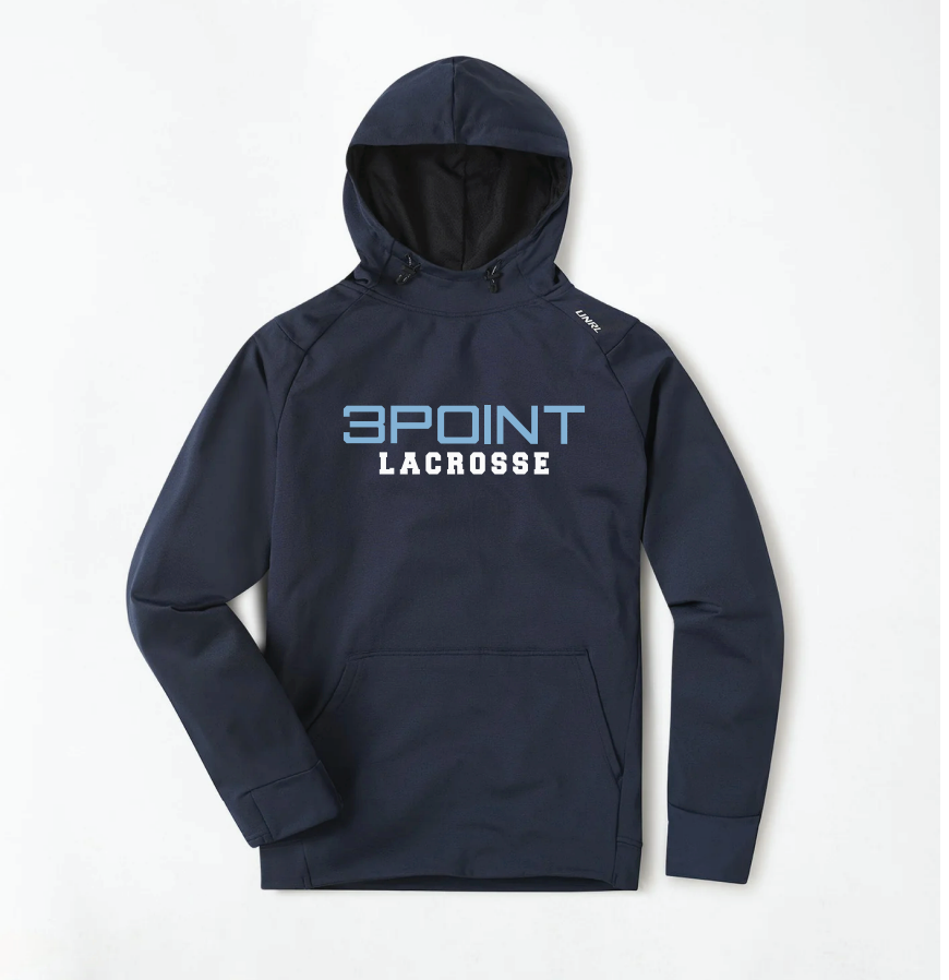 3 Point Lacrosse UNRL Crossover Hoodie II - NAVY