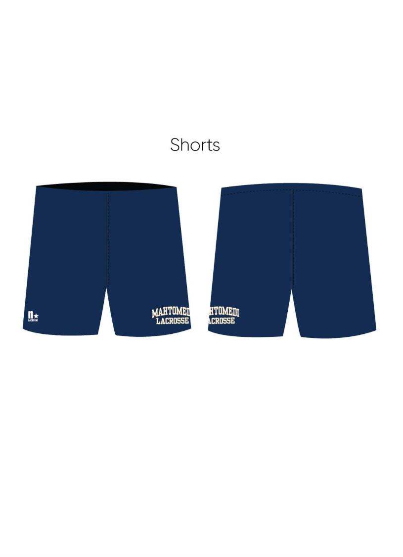 *REQUIRED TEAM PROVIDED APPAREL* Practice Shorts - NAVY