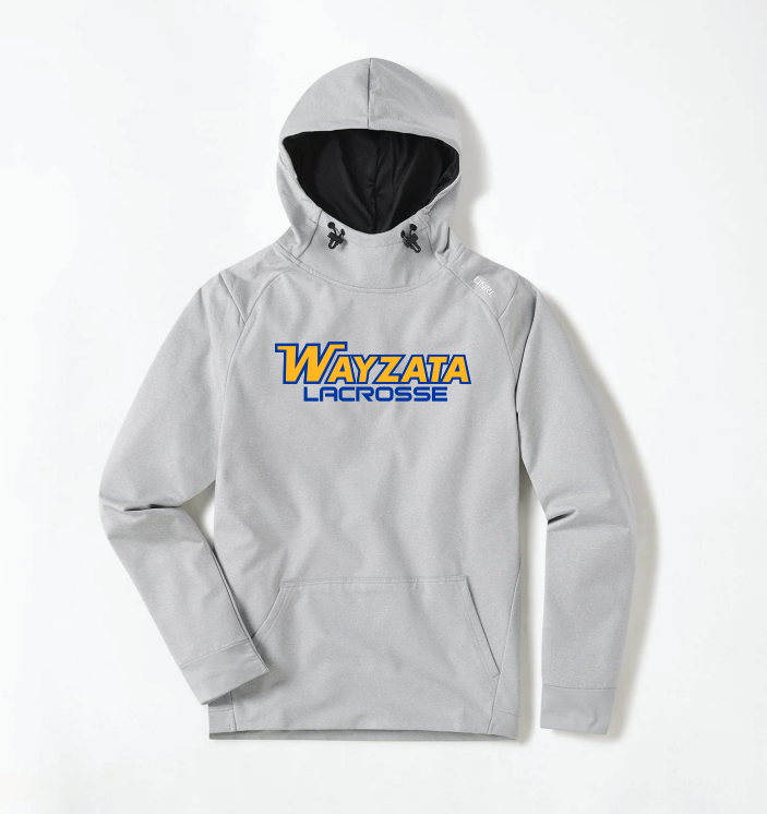 Wayzata Lacrosse UNRL Crossover Hoodie II - HEATHER GREY