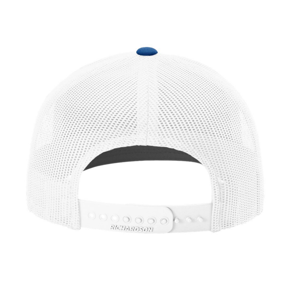 Wayzata Lacrosse Trucker Cap - ROYAL/WHITE