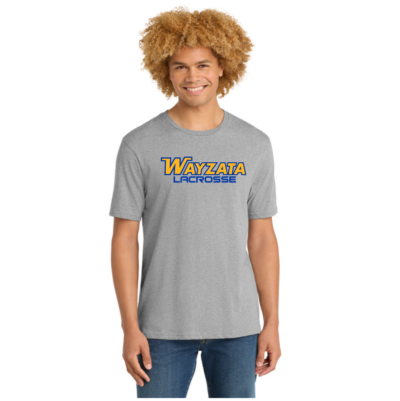 Wayzata Lacrosse District® Perfect Weight® Tee - GREY