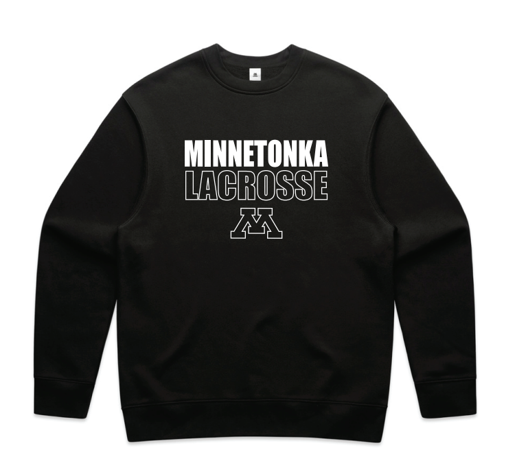 Minnetonka Lacrosse Relax Crew - BLACK