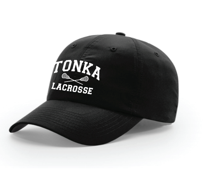Minnetonka Lacrosse Richardson Relaxed Performance Lite Cap - BLACK