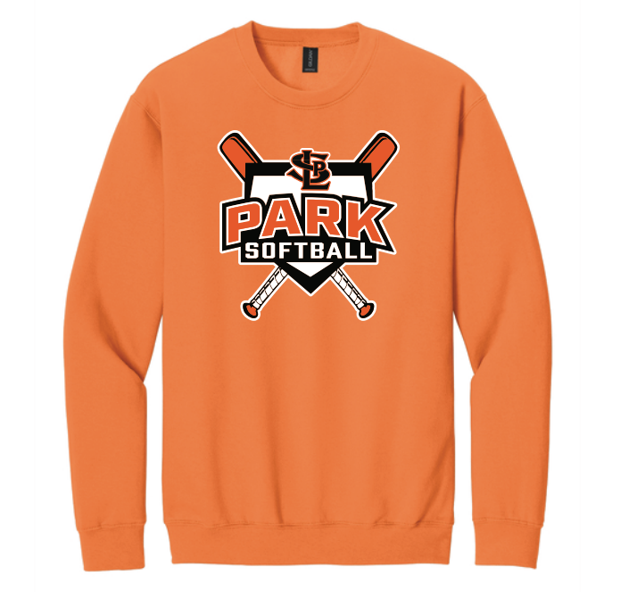 SLP Softball Gildan® Softstyle® Crewneck Sweatshirt - ORANGE