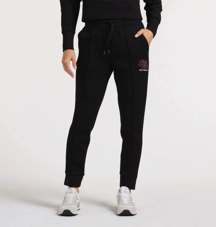 SLP Softball UNRL™ Women's LuxBreak Sweat Jogger - BLACK