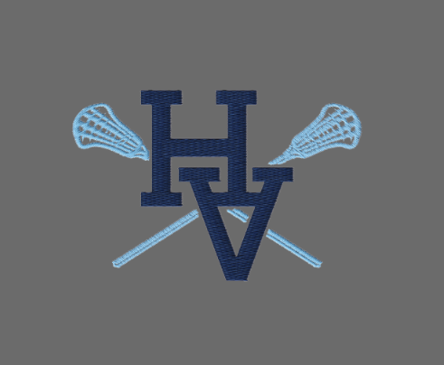 Hardin Valley Lacrosse Five Panel Champ Trucker - WHITE