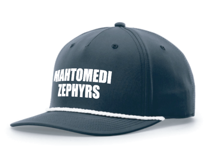 Mahtomedi Zephyrs Five-Panel Classic Rope Cap