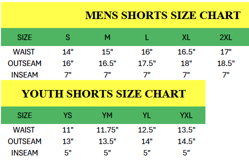 Bloomington YOUTH/ADULT Sublimated Shorts - BANDANA