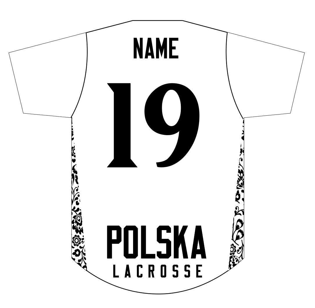 Poland Lacrosse* Sublimated POLSKA SHOOTER SHIRT