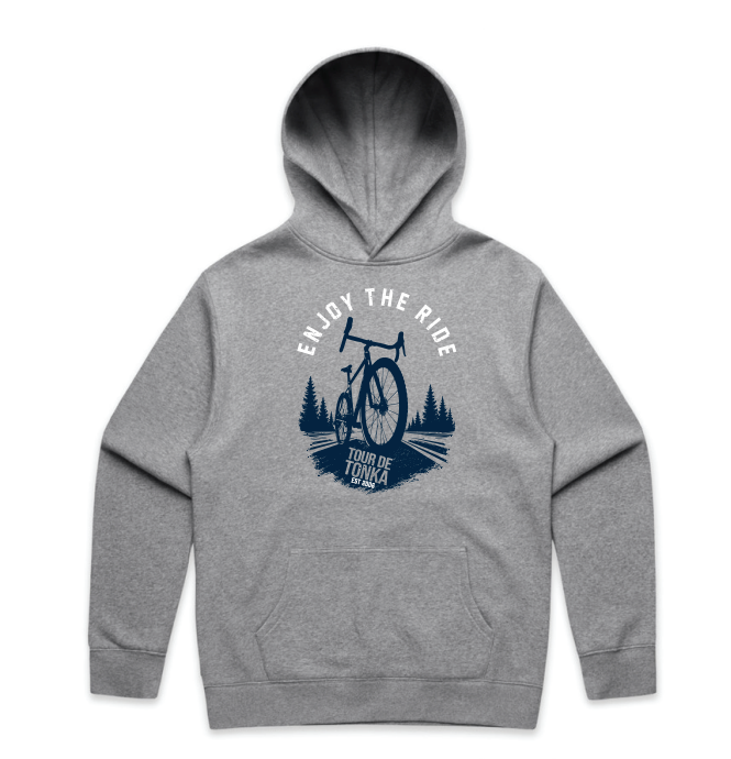 Tour De Tonka ASCOLOR Relax Hood - HEATHER GREY