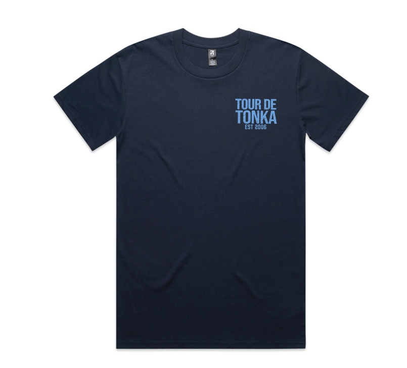 Tour De Tonka ASCOLOUR Classic Tee - NAVY