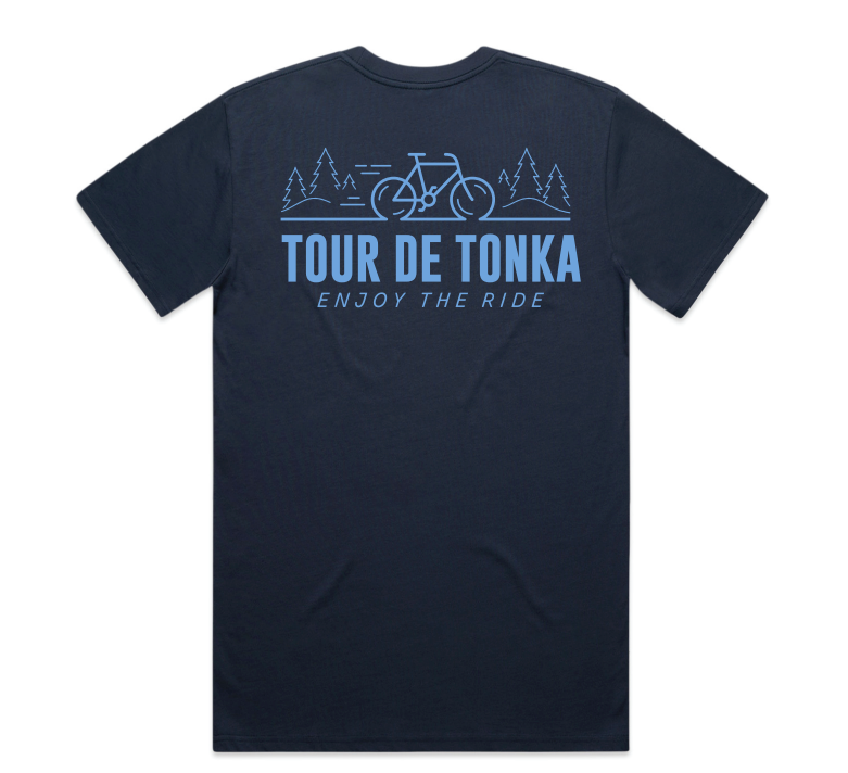 Tour De Tonka ASCOLOUR Classic Tee - NAVY