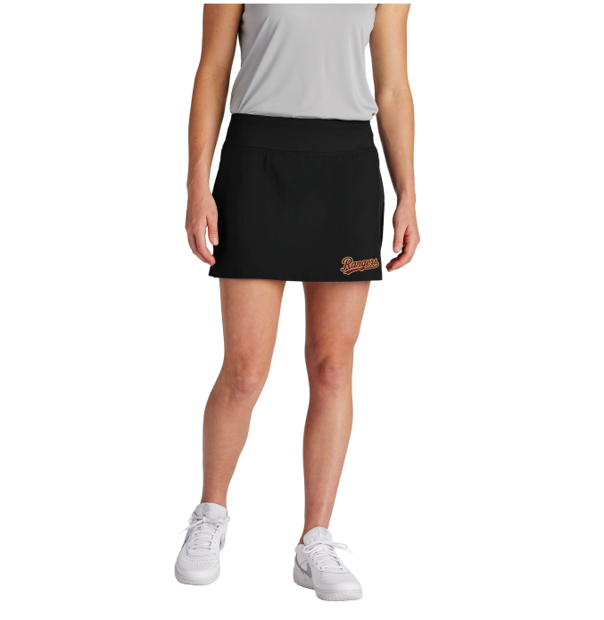 Forest Lake Hockey Sport-Tek® Women's Repeat Skort - BLACK