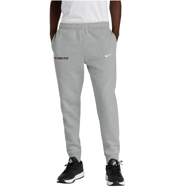 Farmington Wrestling Men's Nike Club Fleece Jogger - DARK GREY HEATHER