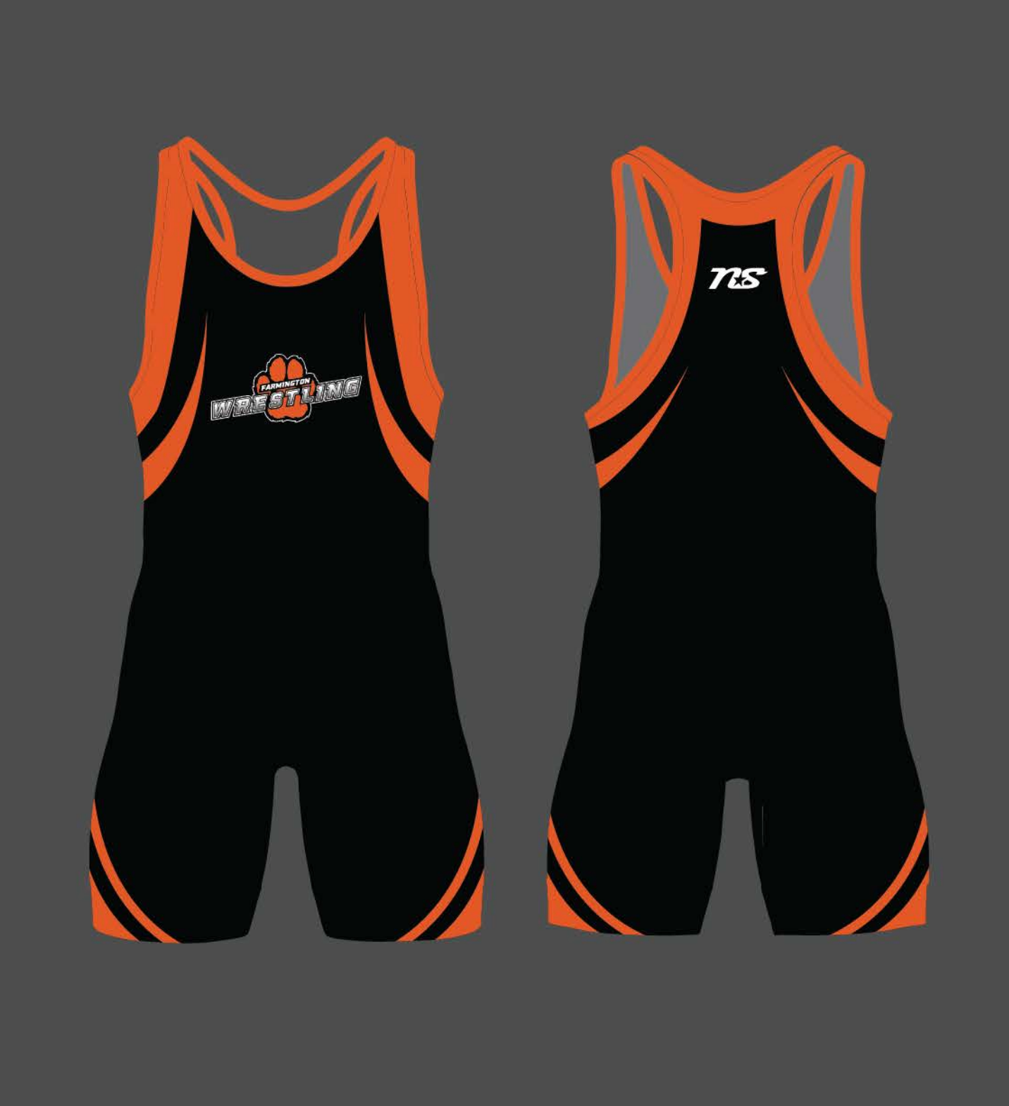 Farmington Wrestling Mens Singlet