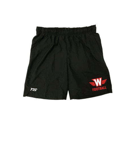Westonka Football Boys/Mens Sublimated Shorts - BLACK