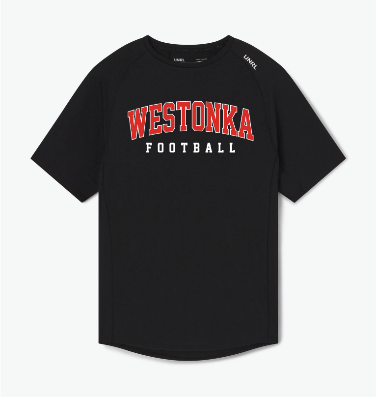 Westonka Football UNRL™ Performance Tee - BLACK