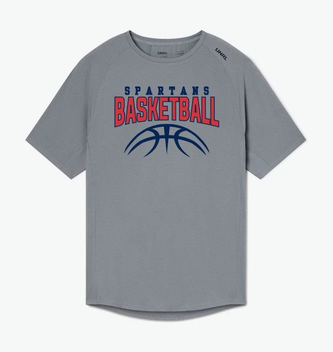 Orono Basketball UNRL Streamline Performance Tee - CADET GREY