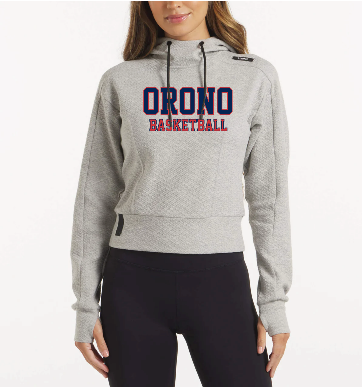 Orono Basketball UNRL Women's Elevation Hoodie - HEATHER GREY