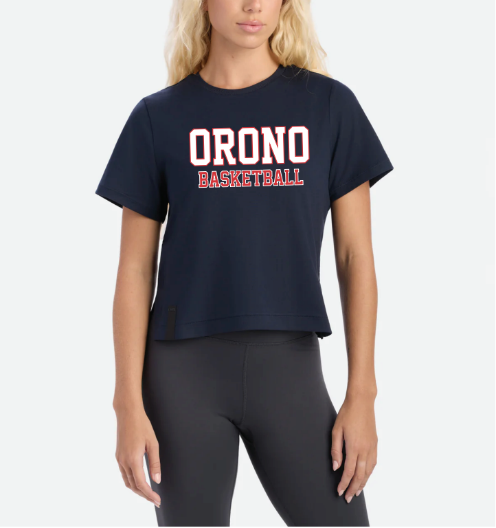 Orono Basketball Women's UNRL™ Boxy Ultra Tee - NAVY