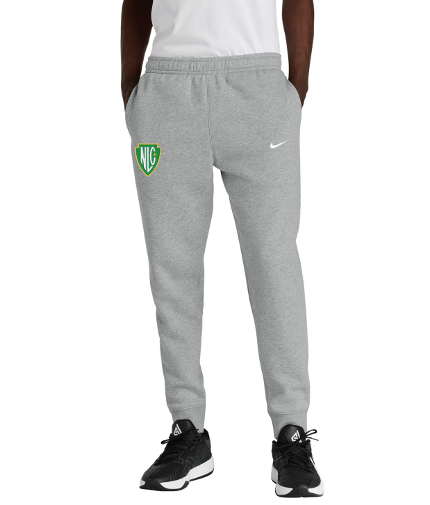 NLC Nike Club Fleece Jogger - HEATHER GREY