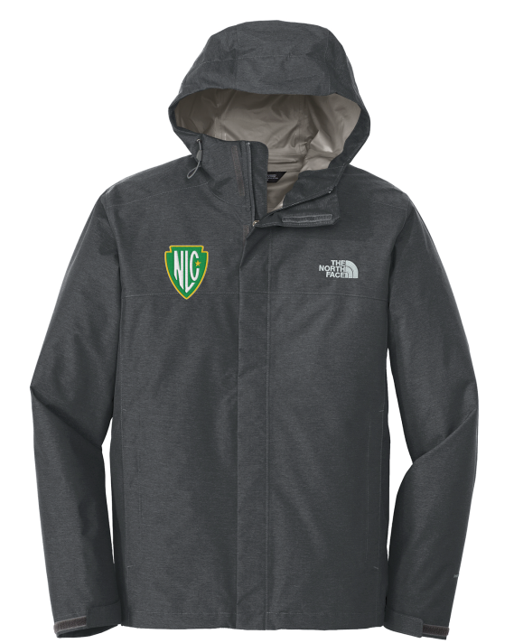 NLC Men's The North Face (DryVent™ Rain Jacket) - DARK HEATHER GREY