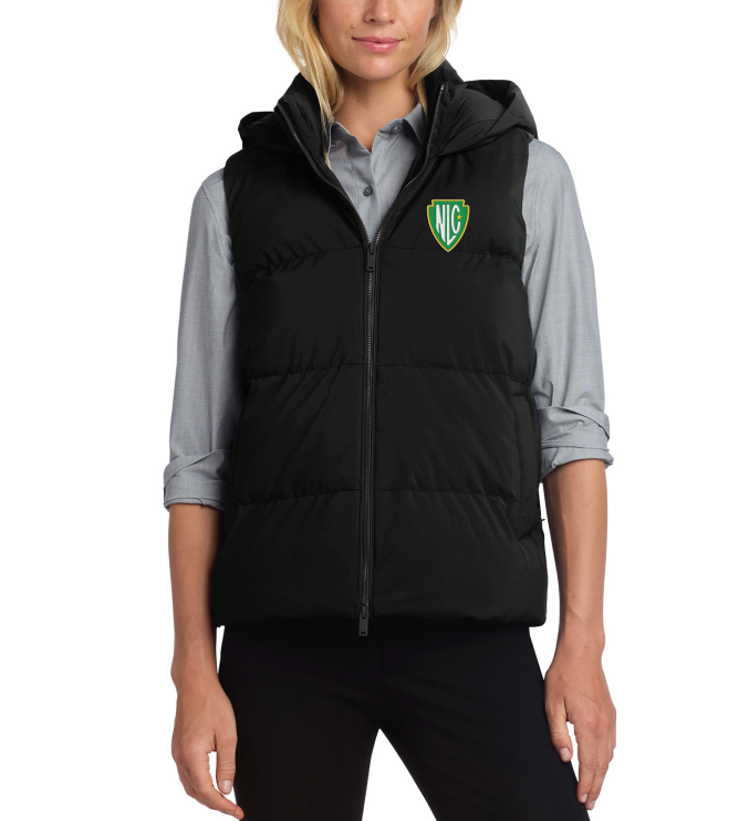 NLC Mercer+Mettle® Women’s Puffy Vest - BLACK