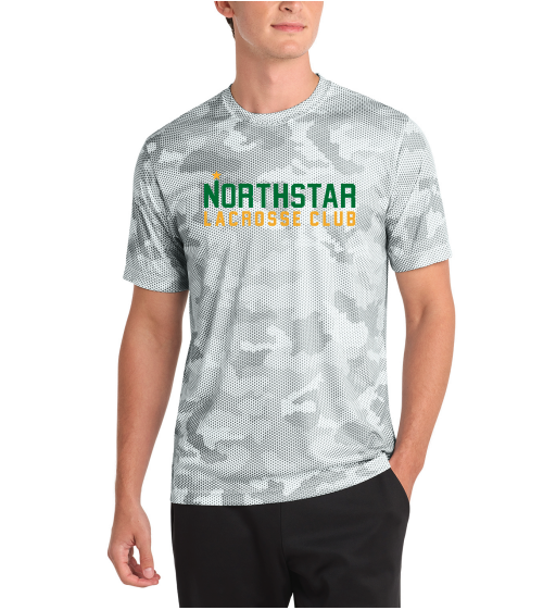 NLC Sport-Tek® CamoHex Tee - WHITE