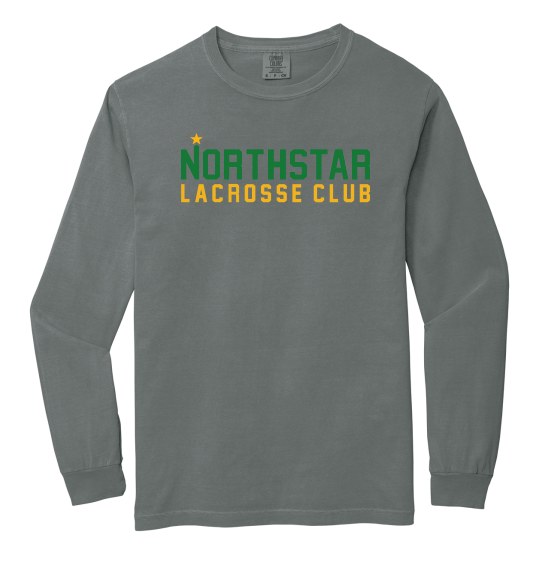 NLC Comfort Colors® Heavyweight Ring Spun Long Sleeve Tee - GREY
