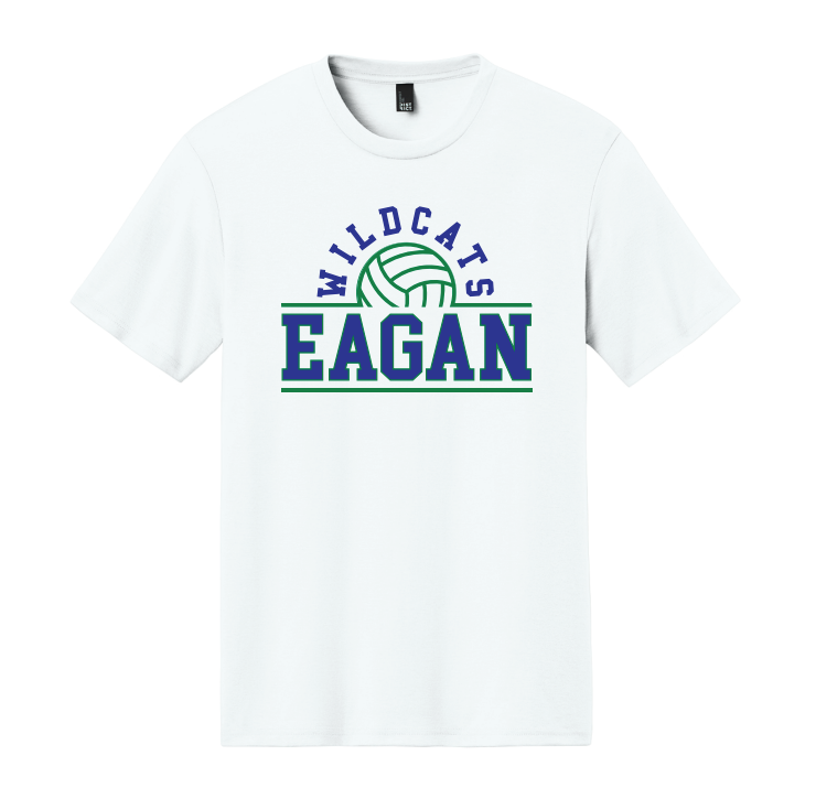 Eagan Volleyball District® Perfect Tri® Tee - WHITE