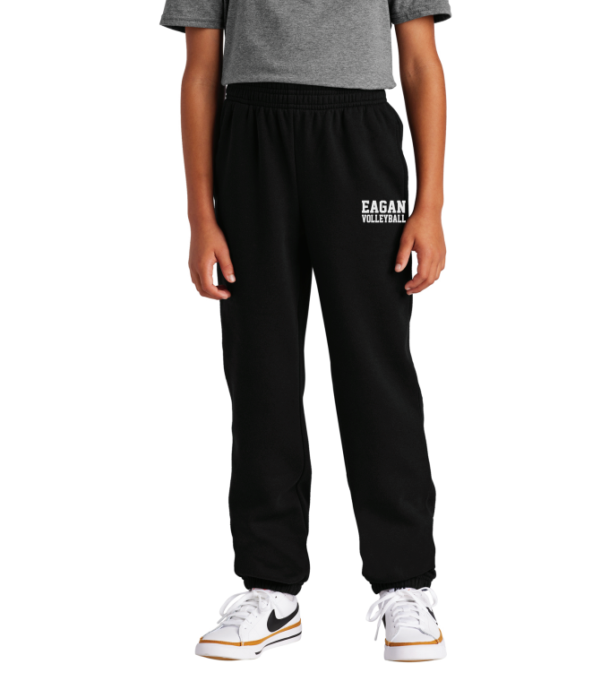 Eagan Volleyball District® V.I.T.™ Fleece Sweatpant - BLACK