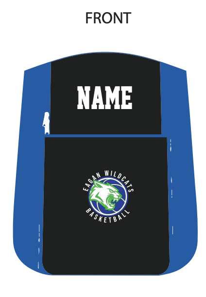 Eagan Basketball Sublimated Backpack