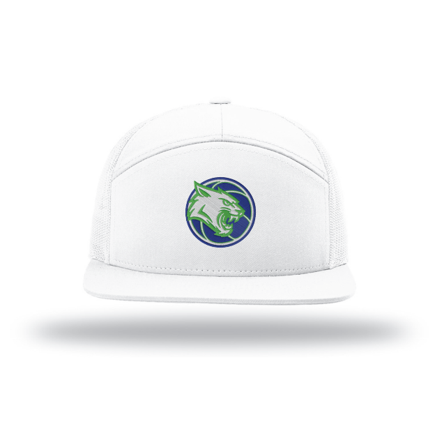 Eagan Basketball Richardson 7-Panel Trucker - WHITE