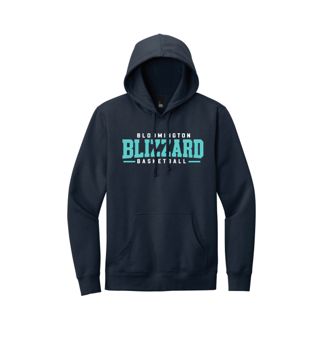 Bloomington Basketball District® V.I.T.™ Fleece Hoodie - NAVY