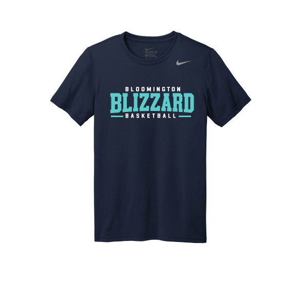 Bloomington Basketball Nike Team rLegend Tee - NAVY
