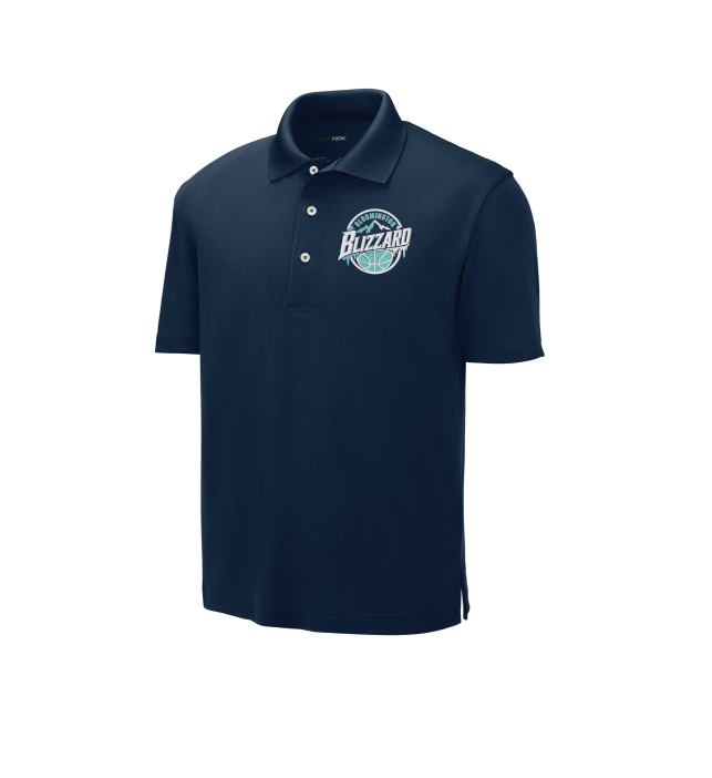 Bloomington Basketball Sport-Tek® Dri-Mesh® Polo - NAVY