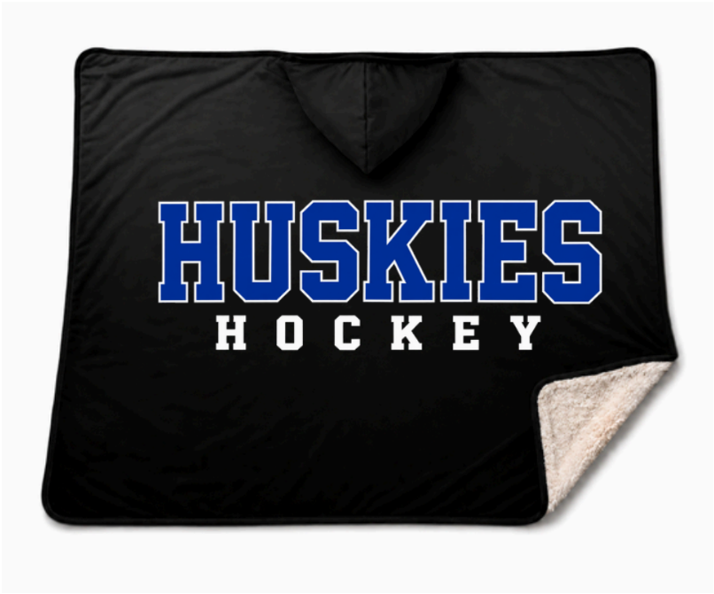 Owatonna Hockey Sublimated Hooded Blanket