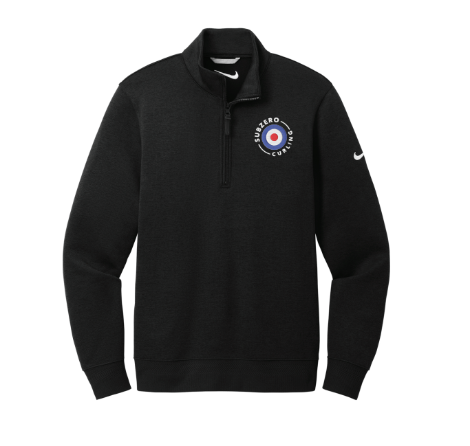 Subzero Curling Nike Nike Dri-FIT Corporate 1/2-Zip -BLACK